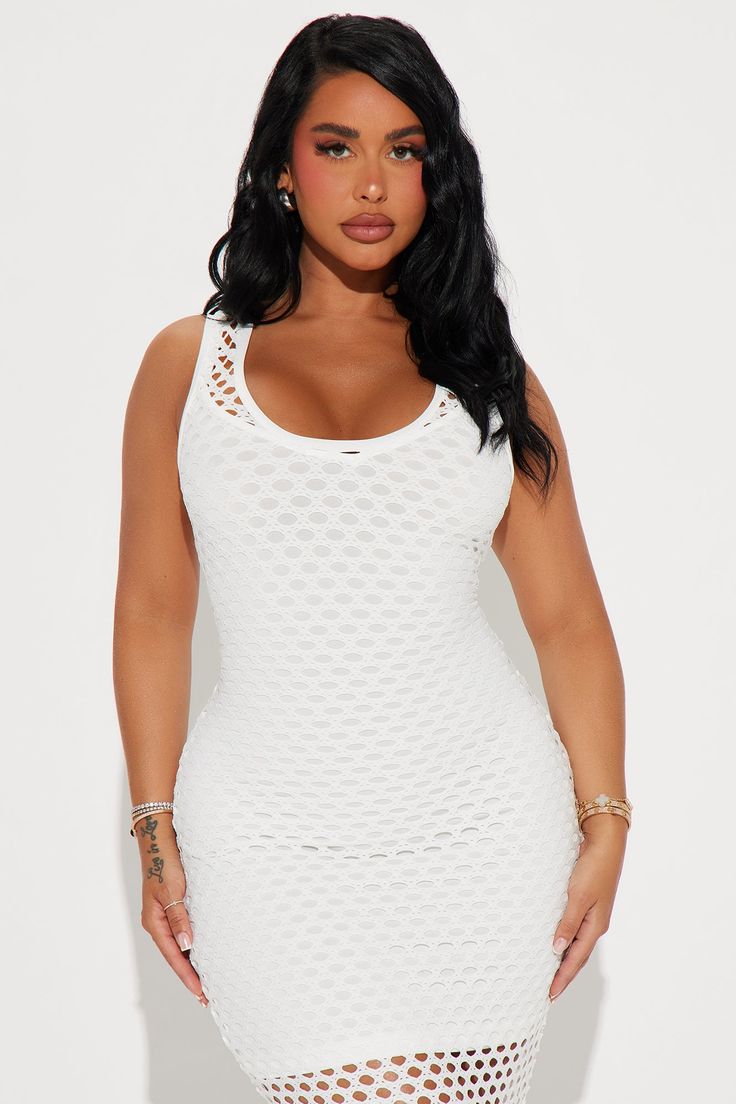 Available In White And Chocolate. Maxi Dress Scoop Neckline Slip Lining Stretch Self/Lining: 95% Polyester 5% Spandex Imported | Beach Breeze Maxi Dress in White size XS by Fashion Nova Stephanie Rao, Woman Beach, White Maxi Dresses, White Fashion, Beach Dresses, Scoop Neckline, Fashion Nova, White Dress, Maxi Dress