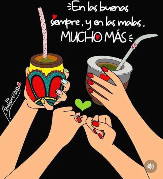 two hands holding cups with drinks in them and the caption reads, en las buenos sempre y los meros mucho mas