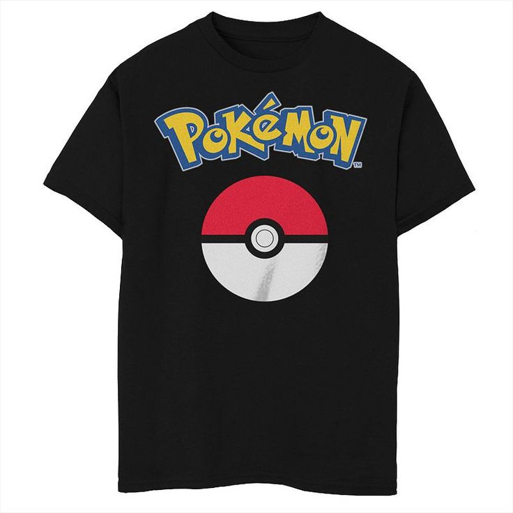 Update his casual wardrobe with this cool Boys 8-20 Pokemon Classical Pokeball Graphic Tee. Update his casual wardrobe with this cool Boys 8-20 Pokemon Classical Pokeball Graphic Tee. FEATURES Short sleevesFABRIC & CARE Cotton, polyester Machine wash Imported Size: S HUSKY. Color: Black. Gender: male. Age Group: kids. Material: Cotton Blend. Casual T-shirt With Character Print For Sports, Retro Black Top For School, Black Retro T-shirt For Sports Events, Retro Black T-shirt For Sports Events, Retro Black T-shirt For School, Casual Sports T-shirt With Character Print, Black T-shirt With Sublimation Print For School Spirit, Black Character Print Top For School, Black Casual T-shirt For School