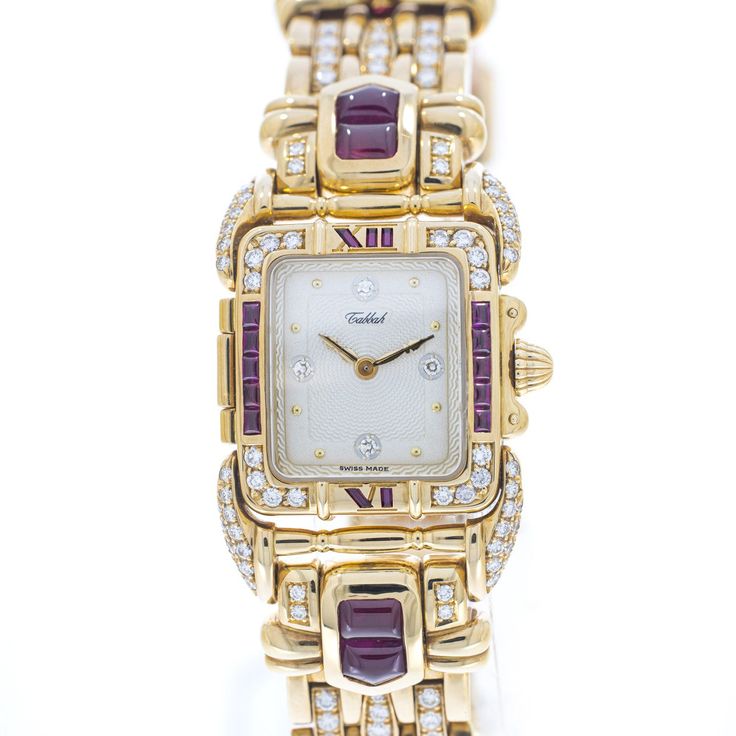 Pre-Owned TabbahSaga Pre-Owned Watches - Tabbah Saga Watch | Manfredi Jewels Swiss Made Watches, House Gifts, Fine Watches, Yellow Gold Bracelet, Quartz Bracelet, Gold Case, Beautiful Watches, Swiss Made, Jewelry Creation