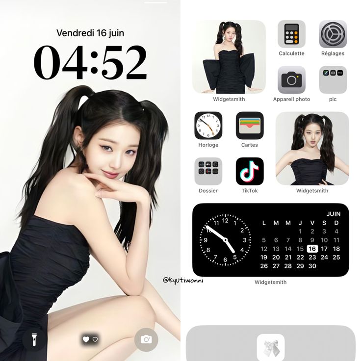 Biography Ideas, Wonyoung Layout, Lockscreen And Homescreen, Aura Pink, Ipad Lockscreen, Soft Background, Home Lock Screen, Ios Layout, Widget Design