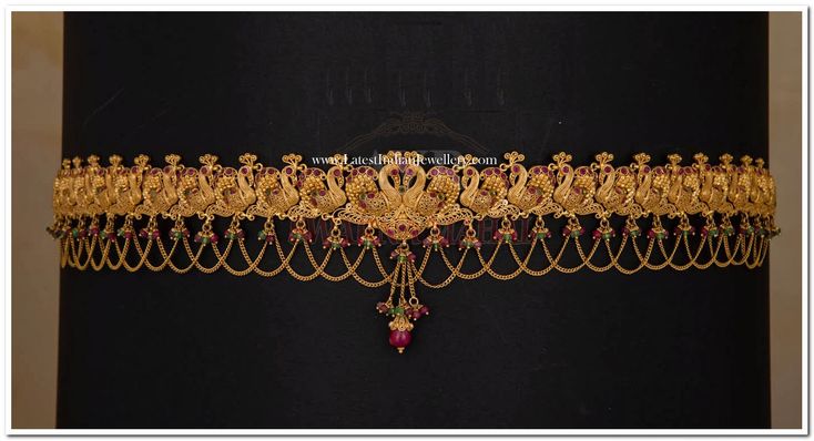 Vaddam Designs Gold, Chain Model Vaddanam Designs, Light Weight Vaddanam Designs Gold, Rettai Vadam Gold Chain, Chain Vaddanam, Light Weight Gold Vaddanam Designs, Chain Type Vaddanam Designs, Vanki Designs Jewellery, Vaddanam Designs