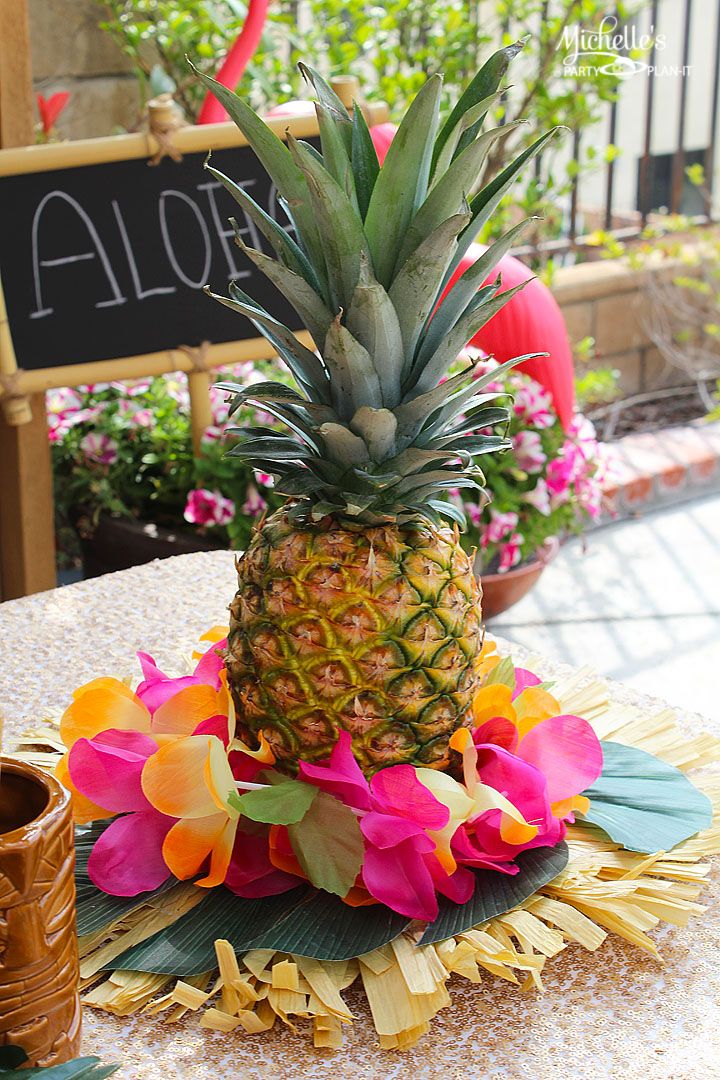 a pineapple sitting on top of a table