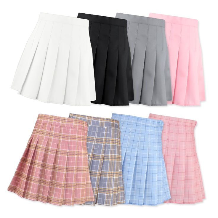 School Skirt, Cute Skirt Outfits, Pleated Skirts, Kawaii Clothes, Really Cute Outfits, Cute Skirts, Harajuku Fashion, Teen Fashion Outfits, Kawaii Fashion