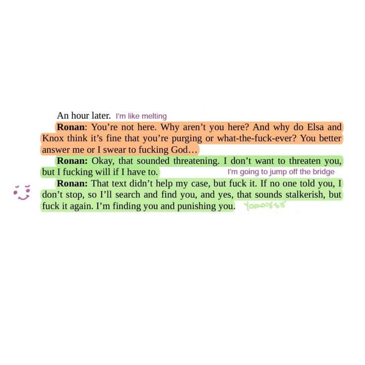 the text is written in different colors and font on a piece of paper that reads,'an hour later, i'm like meeting