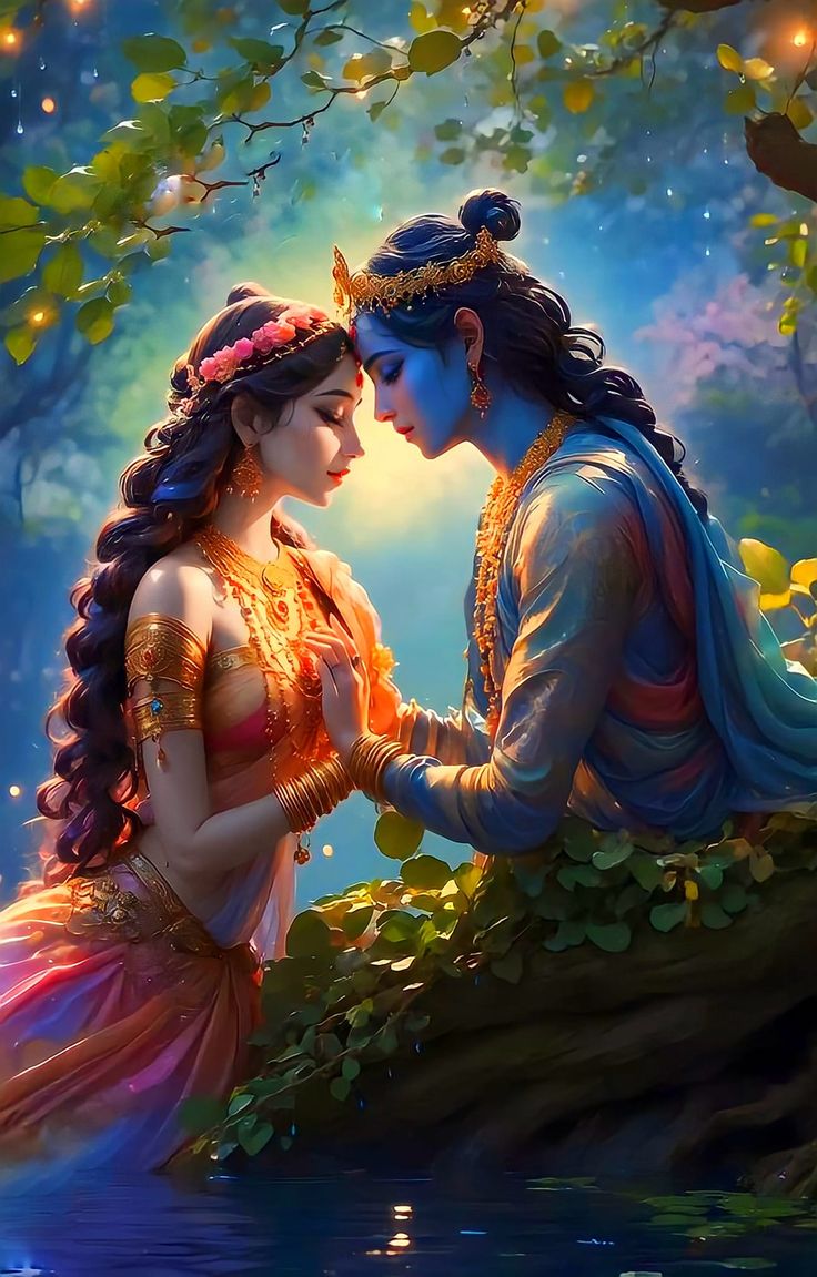 Radhe Krishna Wallpapers, Spiritual Paintings, Krishna Drawing, Lord Krishna Hd Wallpaper, Radha Krishna Wallpaper, Hinduism Art, Goddess Artwork, Lord Krishna Wallpapers, Cartoon Character Pictures