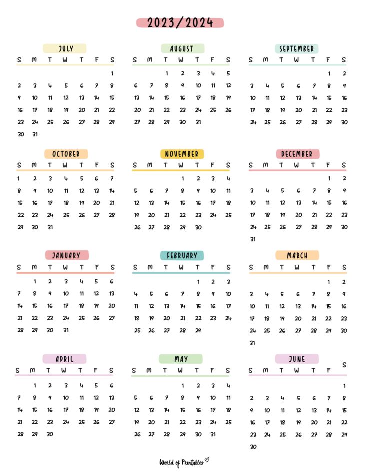 a calendar with the holidays in english and spanish