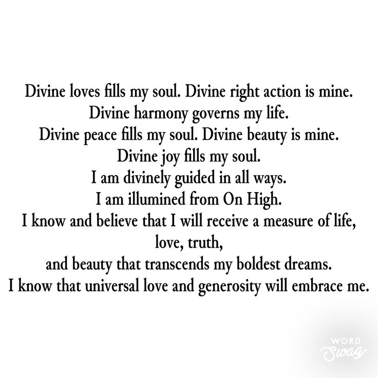 a poem written in black and white with the words divine, my soul divine right action is