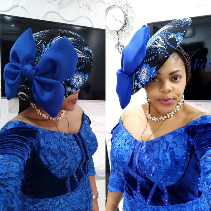 Handmade in Nigeria by FeSe Millinery Simple Fascinator, 31 Birthday, Hats Design, 31st Birthday, Head Pieces, Blue Bow, Make And Sell, Hat Designs, Fascinator