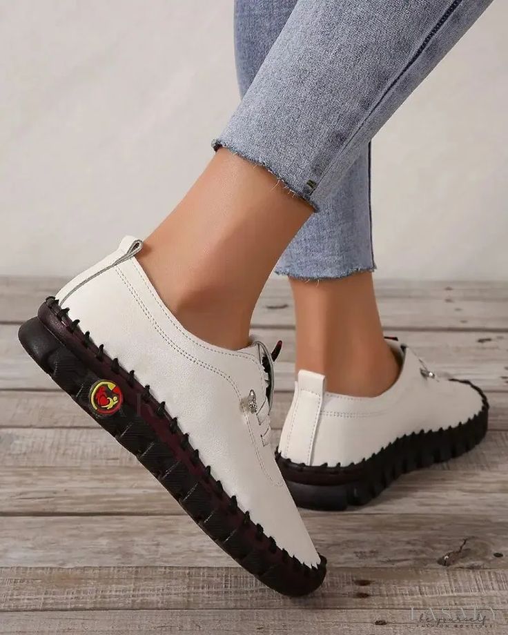 Lasaky - Zapatillas sin cordones Flats Shoes Comfortable, Soft Shoes, Comfortable Flats, Cole Haan Zerogrand Oxford, Outdoor Shoes, Chuck Taylor Sneakers, Casual Bags, Shoe Sale, Sneakers White