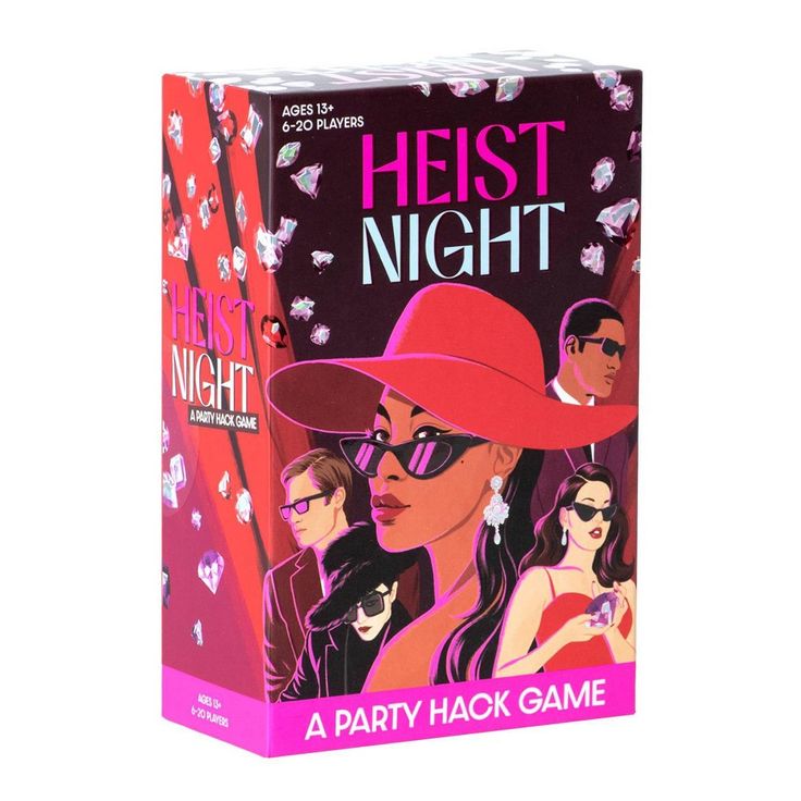 The ultimate party hack! Heist Night takes your next themed party to a new level with hilarious challenges designed to connect you to your friends and create memorable party experiences! Take on your special agent identity and discretely complete tasks throughout the party. Your host, well-versed in the language of espionage, will guide your band of thieves throughout many clandestine operations. In the box, you’ll even find party prep ideas, so you and your guests are fully prepared to pull off Candyland Board Game, Target Toys, Party Prep, Party Hacks, Special Agent, Typing Games, Pull Off, Game Night, Puzzle Game