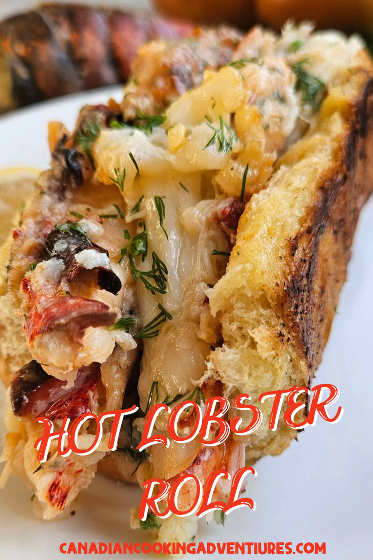 HOT LEMON GARLIC BUTTER LOBSTER ROLL RECIPE