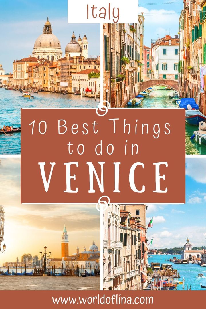 venice italy with text overlaying the top 10 best things to do in venice