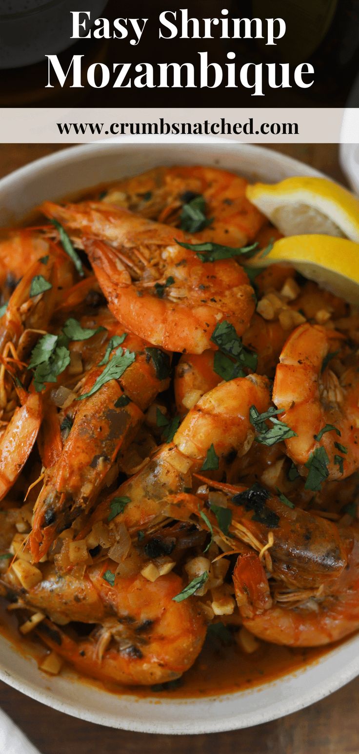 a white bowl filled with shrimp and rice