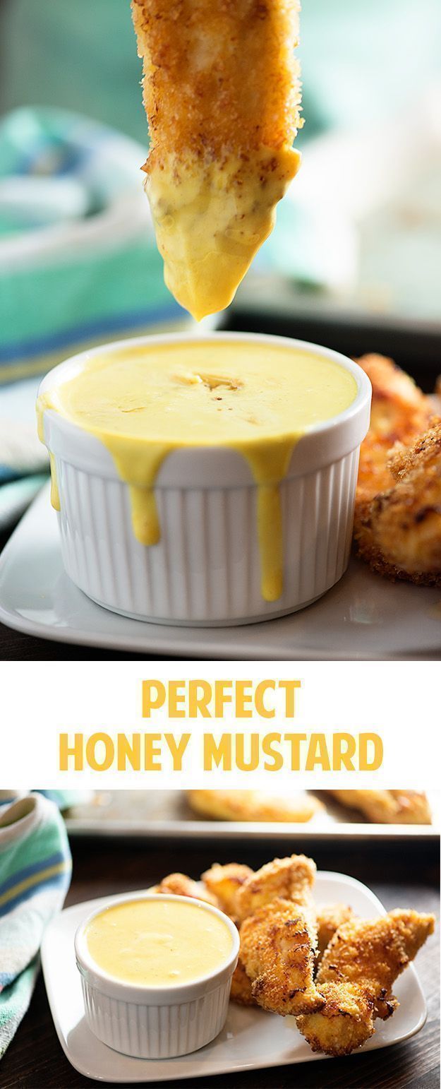 the perfect honey mustard dip recipe