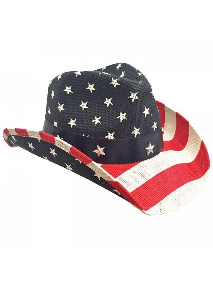 Hats & Caps, Men's Hats & Caps, Cowboy Hats,American Flag Cowboy Hat - CR11ZH5IQTR  #menscaps #menshats #menstyle #mensoutfits #caps #hats #Cowboy Hats American Flag Cowboy Hat, Star Cowboy Hat, Straw Star, Boy Boots, Mens Cowboy Hats, Gambler Hat, Straw Cowboy Hat, Flag Country, Cap Collection