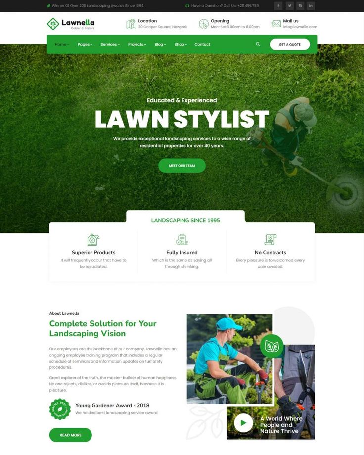 If you’re looking to create a website for your gardening or landscaping business in 2023, we’ve got you covered with a list of Gardening WordPress Themes. Top Landscaping and Gardening WordPress Themes. A Modern Gardening & Landscaping WordPress Themes. Gardening Website Design, Landscape Website Design, Landscaping Website Design, Green Website Design Inspiration, Green Website Design, Gardening Website, Green Website, Website Branding Design, Modern Gardening