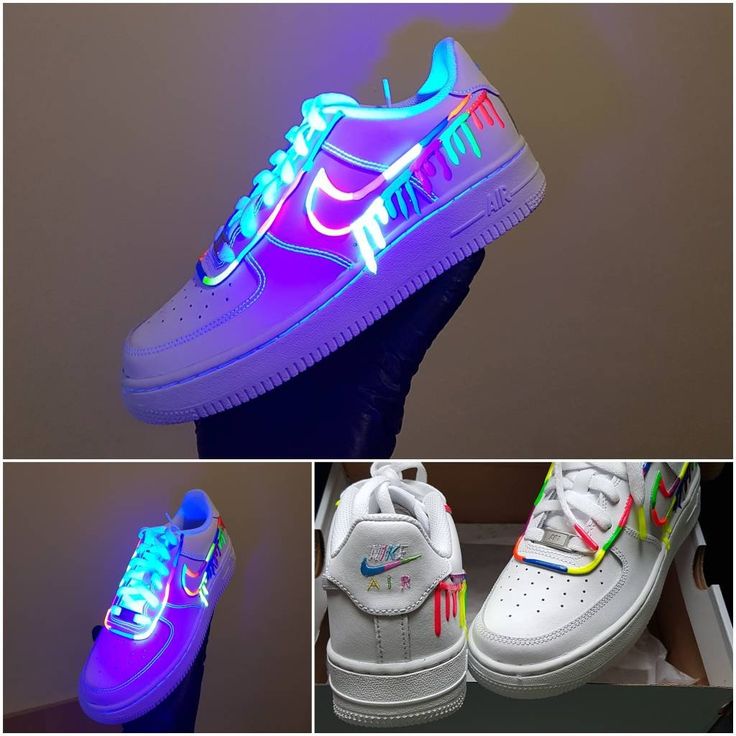 😍Wow They Literally Glow Stand out with these custom Nike Air Force 1 sneakers in a bright 3D neon theme. 3d colourful custom air force glow in the dark shoes with luminous neon ticks shoes with luminous neon DRIPPY. -The shoes are hand decorated with leather high quality paints for a dope look. Perfect for any occasion, from activewear to casual outings, these shoes are a must-have addition to your shoe collection. A hot trending customisation style , making them unique. Ideal for weddings, pa Glow In The Dark Shoes, Neon Nike Shoes, Dark Shoes, Neon Shoes, Nike Neon, Air Force One, Cute Nike Shoes, Force One, Nike Air Force Ones