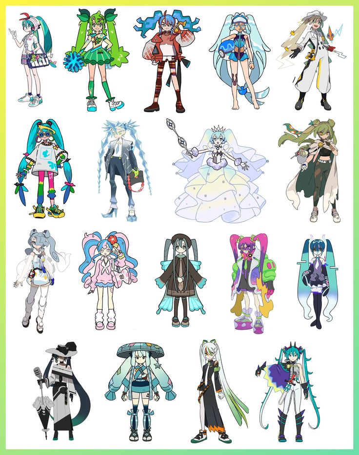 PLDH on X: "Here’s all 18 of Project Voltage’s Hatsune Miku Pokémon Trainers! 🎤 Psychic, Ghost, Fighting – take 🎤 Fire, Water, Grass, Normal, Rock, Fairy, Bug, Steel – Megumi Mizutani 🎤 Electric, Ground, Flying – kannnu 🎤 Ice, Poison – kantaro 🎤 Dark – Lownine 🎤 Dragon – Yusuke Ohmura https://t.co/2YRsgwJs7z" / X Pokemon Trainer Outfits, Hatsune Miku Outfits, Pokemon Project, Pokemon Clothes, Miku Hatsune Vocaloid, Oc Pokemon, Pokemon Oc, Vocaloid Characters, Pokemon Cosplay