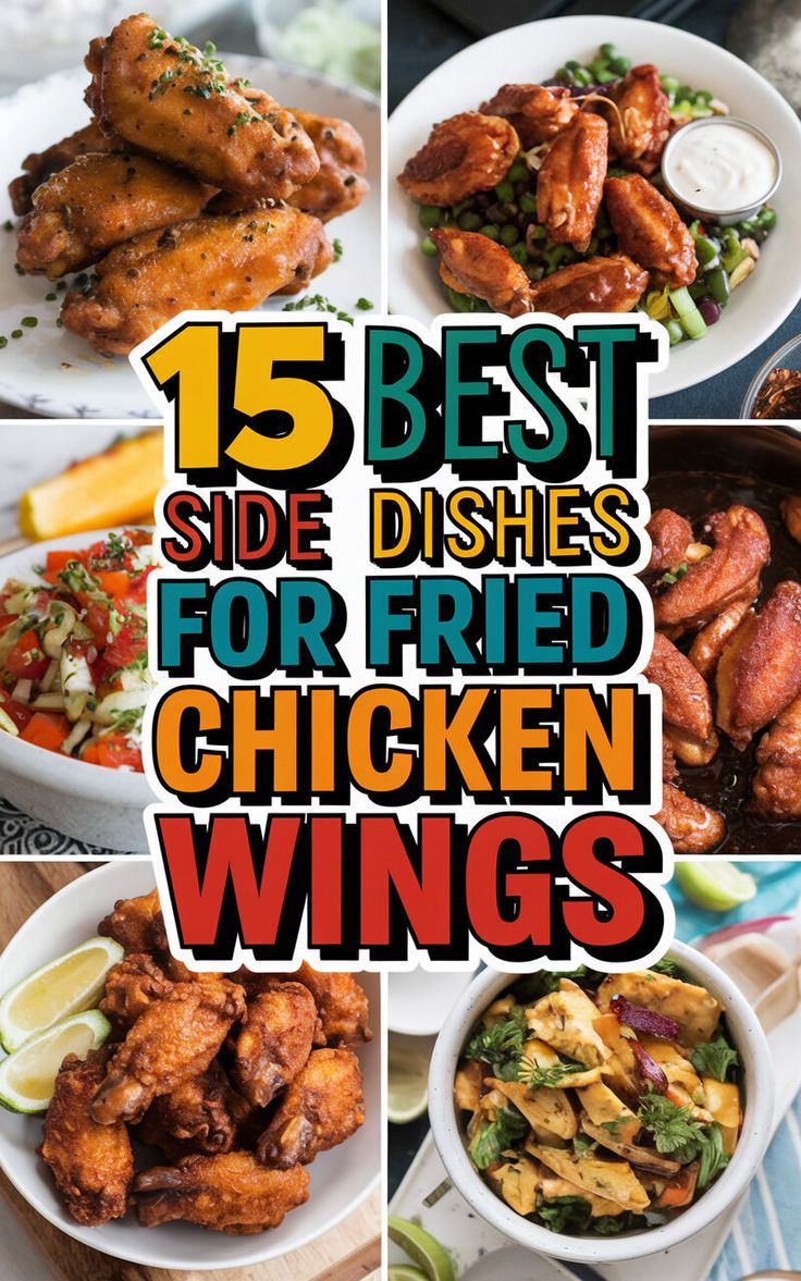 Don't Settle for Boring Sides with Your Fried Chicken Wings – Try These Flavorful Options Instead! 🍗🍴🍅 #foodiefinds #sidedishideas #yum What Sides Go With Chicken Wings, What To Serve With Chicken Wings, Side Dishes For Wings, Side Dishes For Fried Chicken, Sides For Fried Chicken, Sides For Chicken Wings, Fried Chicken Side Dishes, Wings Sides, Dry Rub Wings