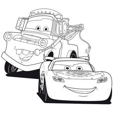 cars coloring pages to print and color for kids - disney pixars car coloring pages