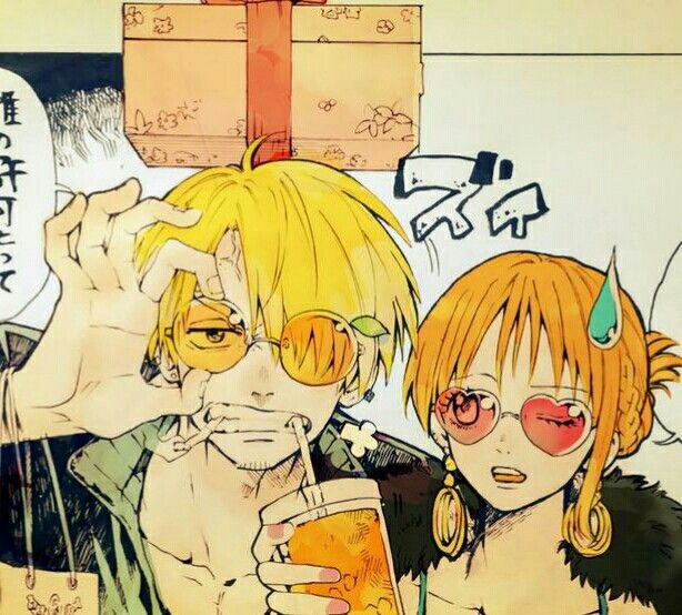 two anime characters are drinking beer together