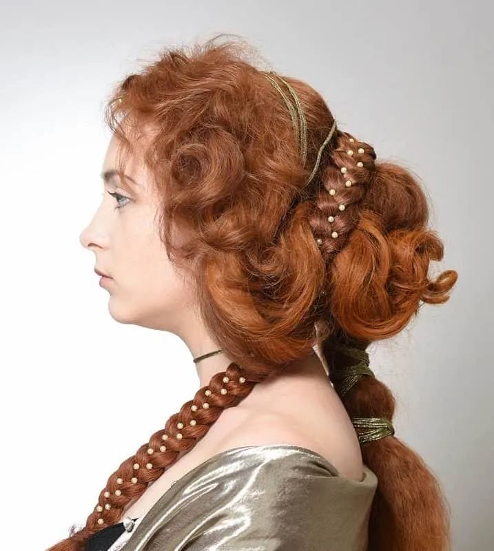 Character Hair, Italian Hair, 얼굴 드로잉, Fantasy Hair, Hair Reference, Fantasy Fashion, Historical Fashion, Ponytail Hairstyles, Hair Inspo