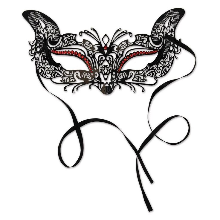 Butterfly Masquerade Mask, Cat Masquerade Mask, Masquerade Mask Black, Moms 60th, Mask Shapes, Red Jewel, Mardi Gras Party, Mardi Gras Mask, Cat Mask