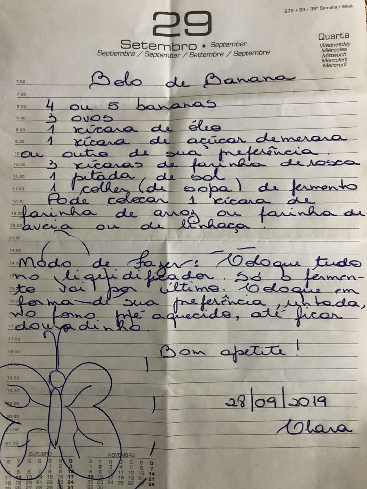 a piece of paper with writing on it that has been written in spanish and english