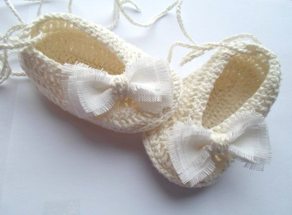 White Linen Baby Girl Shoes, Baby Girl Gift, Christening/Blessing Baby Shoes, Made to order on Etsy, $16.90 Cute Booties For Baptism, Cute Cream Non-slip Booties, Cute Round Toe Booties For Baptism, White Soft Sole Booties For First Birthday, White Booties For Baptism, Handmade White Closed Toe Booties, White Closed Toe Booties For Baptism, Non-slip White Booties For Babies, Cute White Booties With Soft Sole