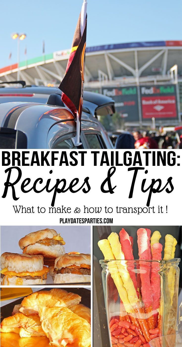 breakfast tailgating recipes and tips what to make and how to transport it