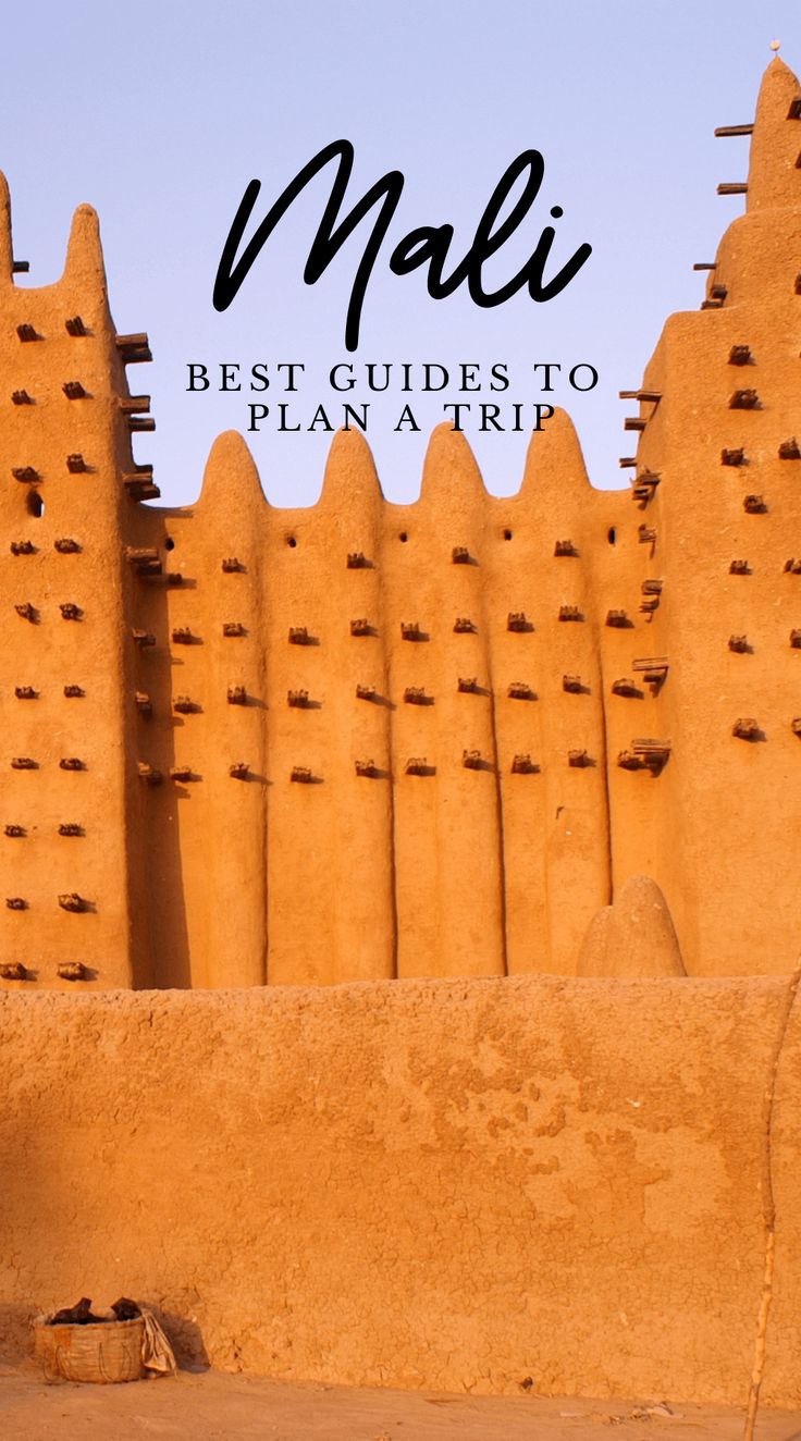 an adobe building with text overlaying the top that reads, malu best guides to plan a trip