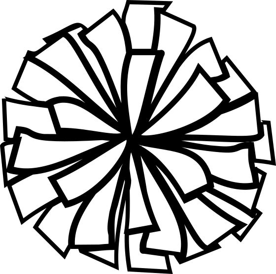 a black and white drawing of a circular object with lines coming out of the center