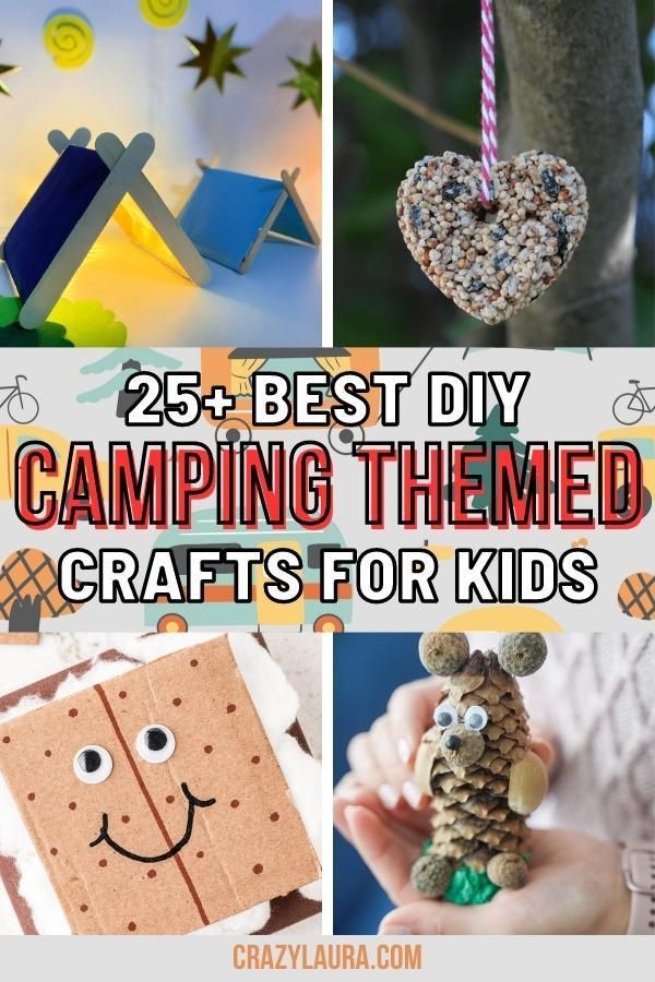 25 best diy camping themed crafts for kids