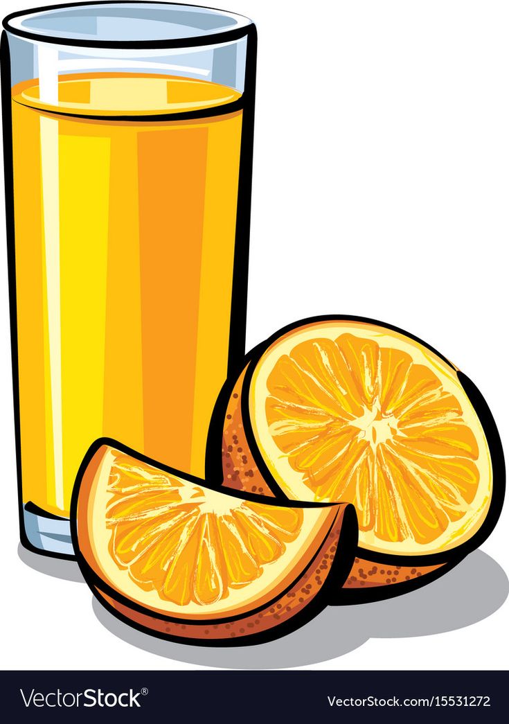 a glass of orange juice next to sliced oranges