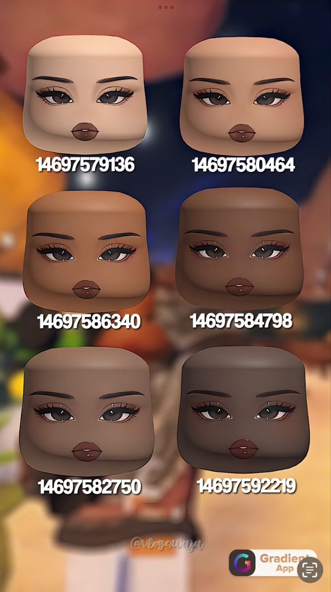 Face For Berry Ave, Bloxburg Fnaf Decals Codes, Makeup Codes Berry Ave, Eyelash Codes Berry Ave, Faces Codes, Bloxburg Face Codes, Roblox Sets, Roblox Face, Brown Hair Roblox