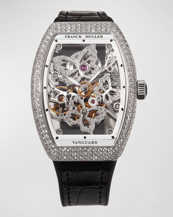 Franck Muller Watches, Butterfly Watch, Dope Jewelry Accessories, Gold Diamond Watches, Fancy Watches, Franck Muller, Fancy Jewellery Designs, Expensive Watches, Dope Jewelry