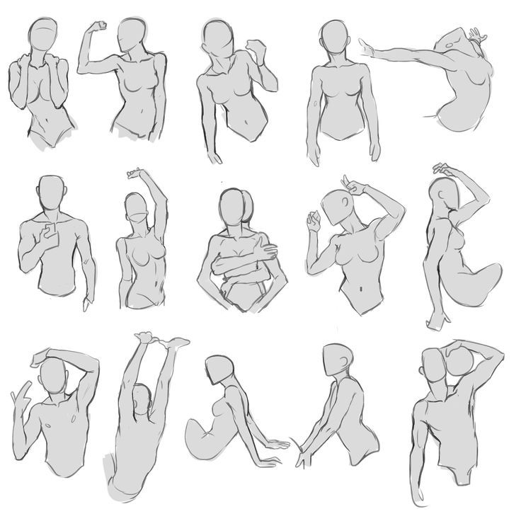 the silhouettes of women are shown in various poses and positions, including one woman's body