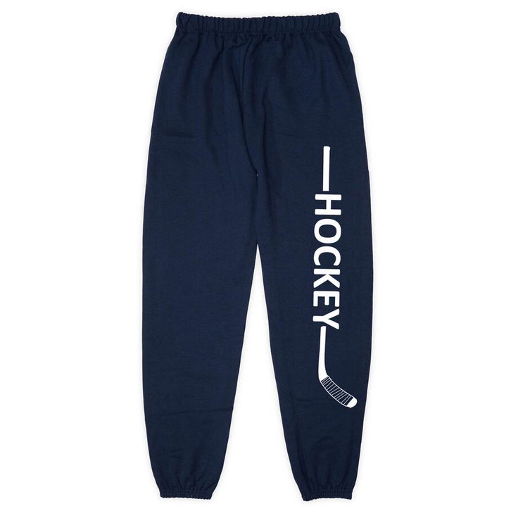 These unisex fleece sweatpants are perfect for hockey players. Made with a soft and warm fleece material, they will keep any player comfortable during any activity. They feature a drawstring elastic waistband, side pockets, and no-pill, performance material. These sweatpants are great to throw on after a game or practice! Softball Outfits, Gymnastics Outfits, Softball Players, Softball Mom, Field Hockey, Fleece Sweatpants, Hockey Stick, Football Mom, Basic Outfits