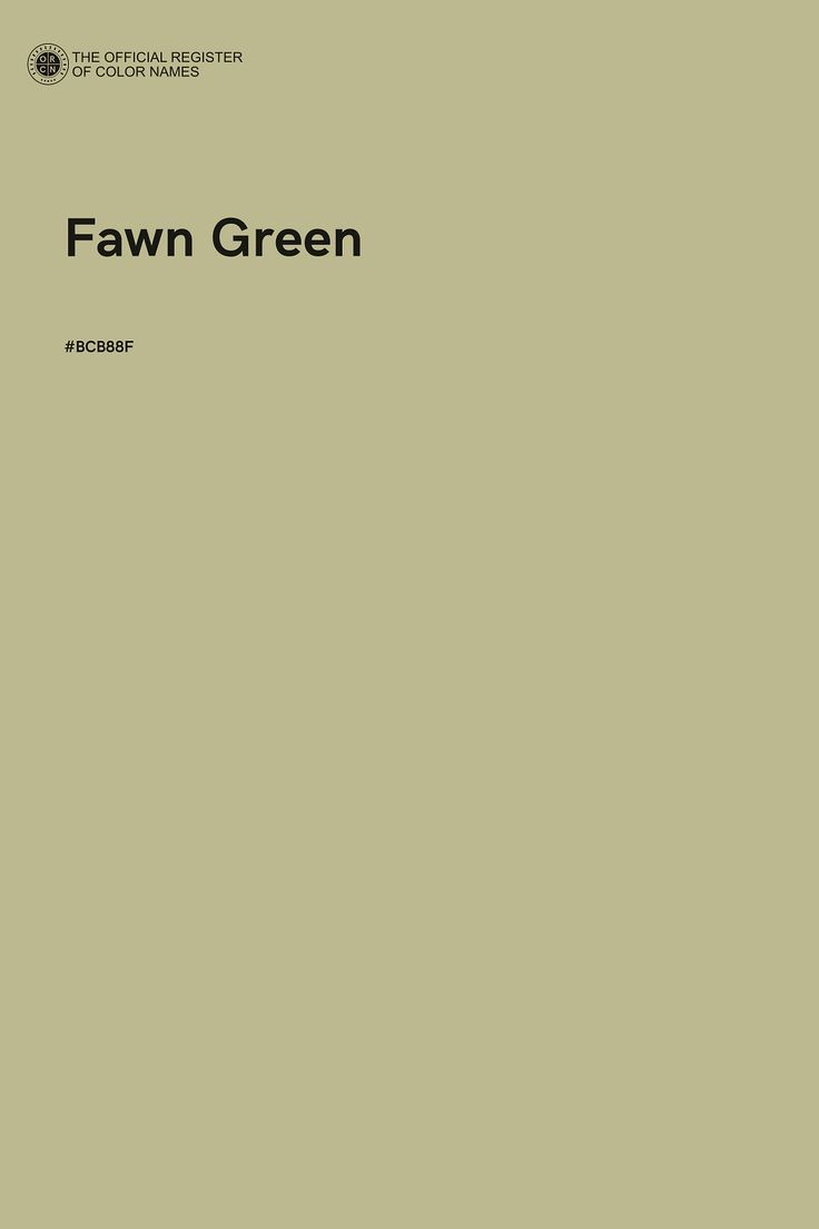 the cover of fawn green