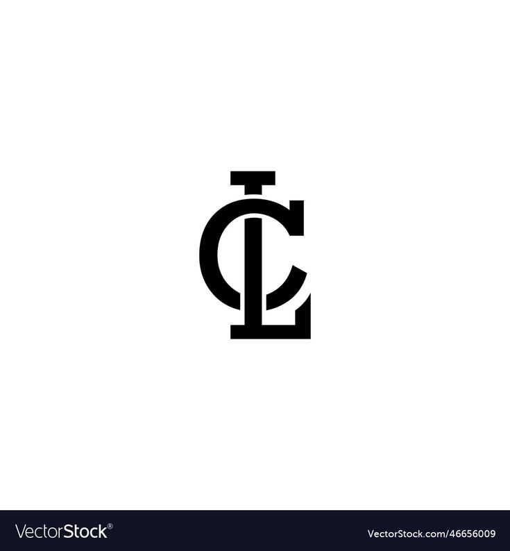 the letter c is made up of letters that are black and white, but it has a