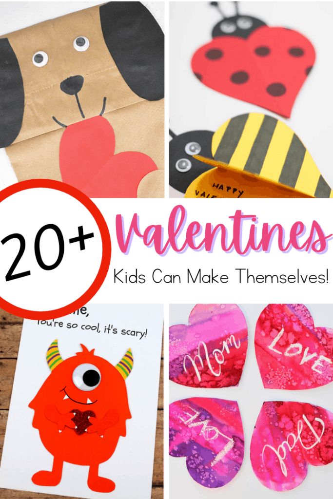 valentine's day crafts for kids to make