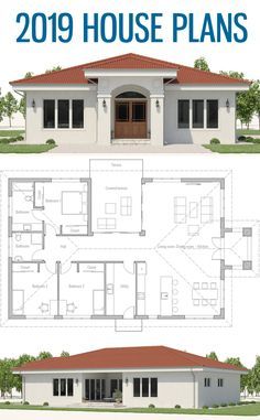 two story house plans with different floor plans