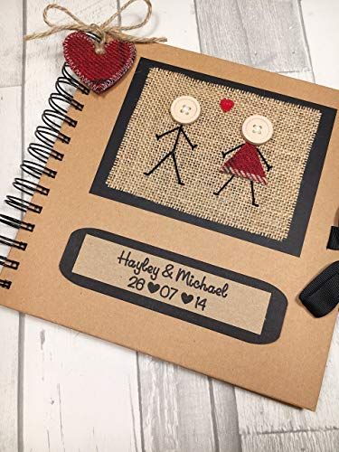 Year Scrapbook, Scrapbook Bebe, Couple Scrapbook, Personalised Scrapbook, Scrapbook Vintage, Anniversary Scrapbook, One Year Anniversary Gifts, Handmade Scrapbook, Scrapbook Gift