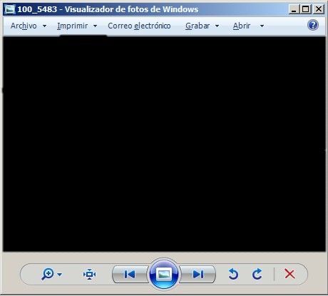 the windows media player is running on an osm file with no audio or video recording