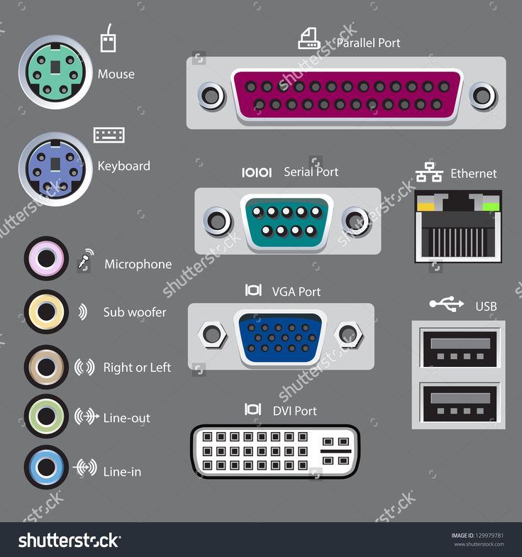 the different types of computer components and their functions in this image are shown on grey background