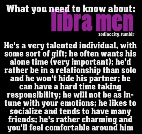 an ad with the words'what you need to know about libra men '