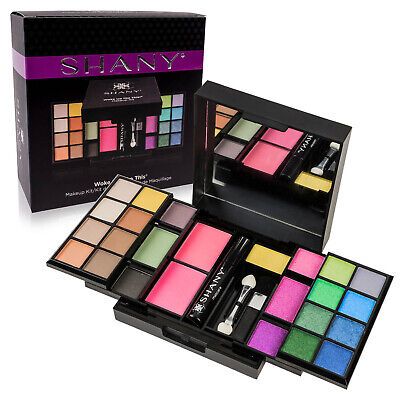 SHANY 'Woke Up Like This' Makeup Kit - Eye Shadows, Blushes,Mascara,Applicators  | eBay Beginner Makeup Kit, Makeup Artist Kit, Matte Blush, Cosmetic Sets, Elf Cosmetics, Makeup For Teens, Mini Makeup, Eye Shadows, Makeup For Beginners