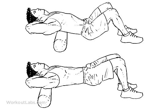 two people are doing exercises with their feet on the ground and one person is lying down