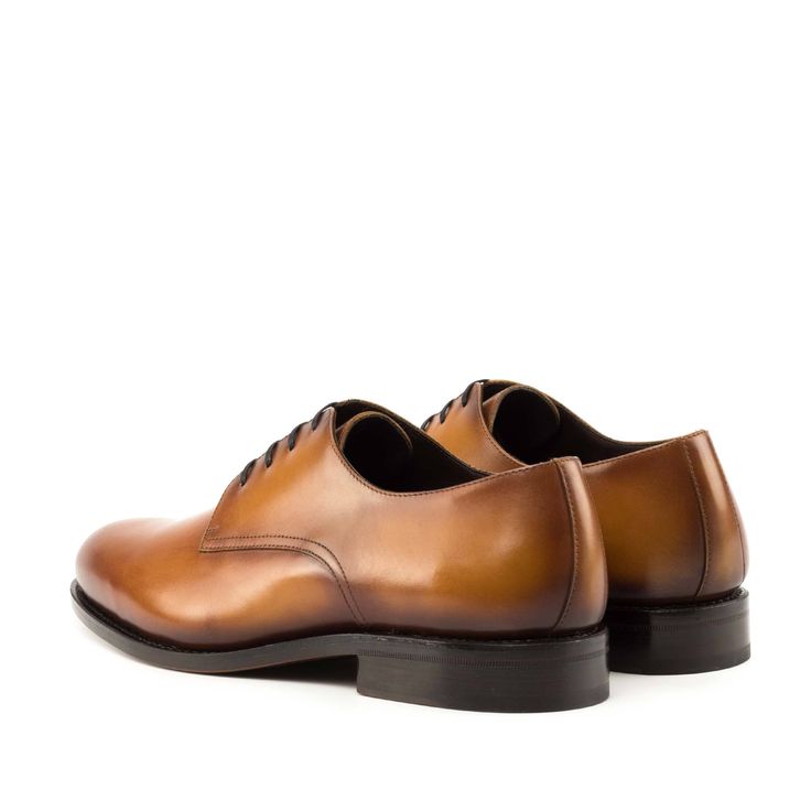 A bit more casual than the oxford, the derby features an open lacing system, with the quarters sewn on top of the vamp. The derby is a classic style that never goes out of style. The derby is perfect for any casual look and can also be dressed up with a suit and tie. The Details: Materials: cognac box calf Sole: cognac goodyear leather sole plain Last: Zurigo - Rounded toe for fraditional English Look What is Fast Lane? Fast lane is our new experimental 7 day made to order collection, an ambitio Derby Shoe, Men Dress Shoes, Mens Hiking Boots, Custom Made Shoes, Shoe Tree, Goodyear Welt, Derby Shoes, Suit And Tie, Handmade Shoes